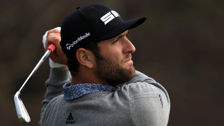 Rahm holed out for eagle on the second hole and kept a bogey off his card