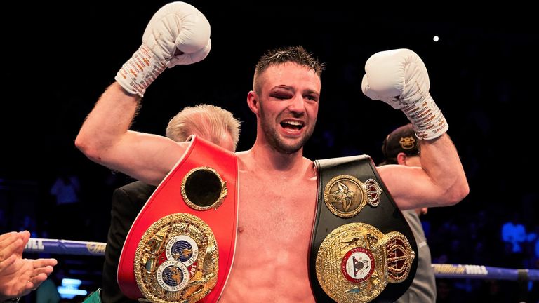 Josh Taylor holds the WBA and IBF super-lightweight titles