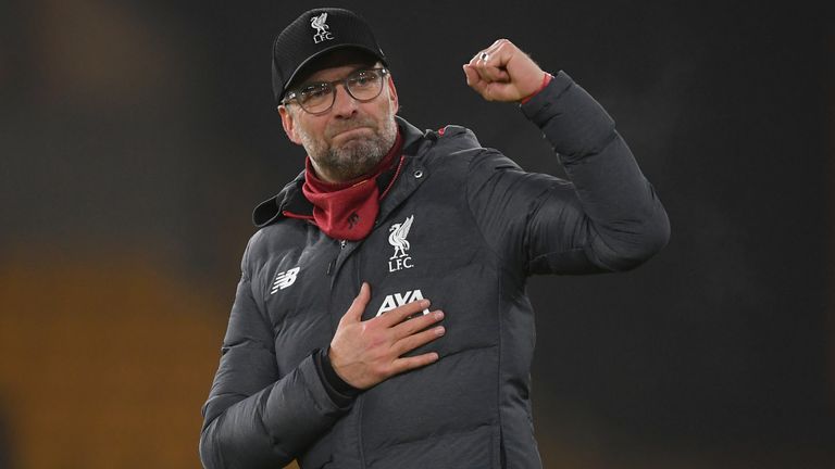 Liverpool está allí con los mejores, dice el jefe Jurgen Klopp