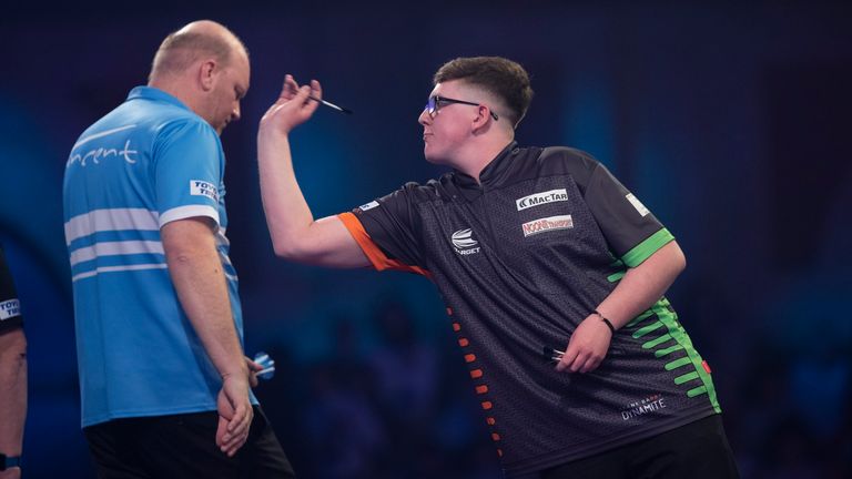 Barry got a taste of the big time against Vincent van der Voort last month