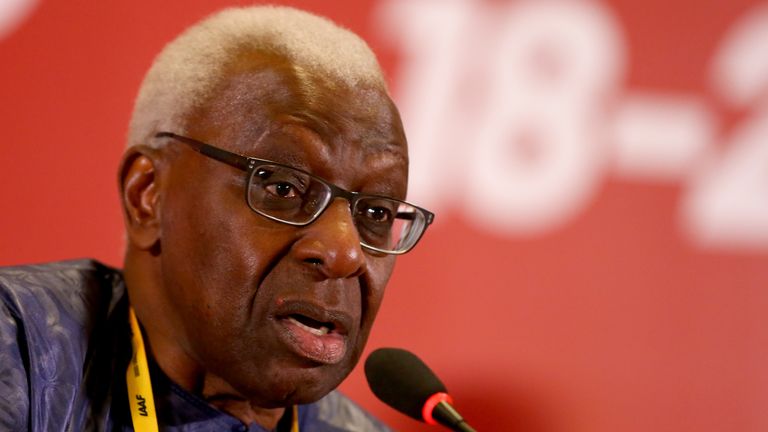 Diack was president of the IAAF from 1999 until 2015