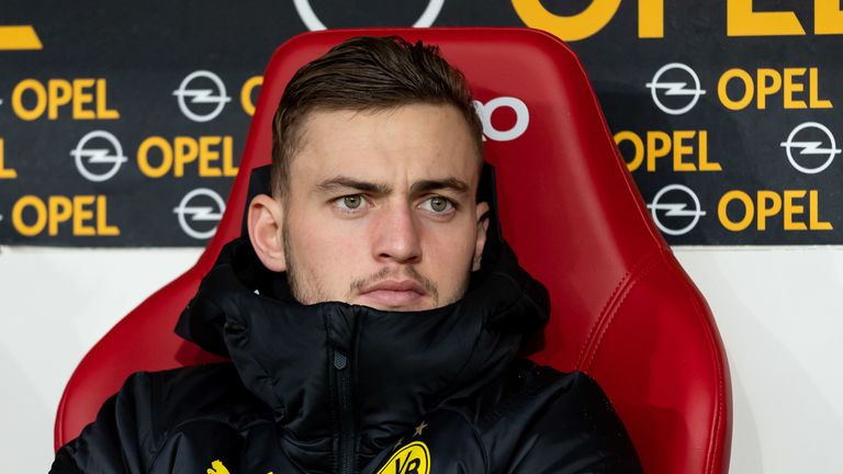 Larsen has been restricted to just nine appearances for Dortmund this season