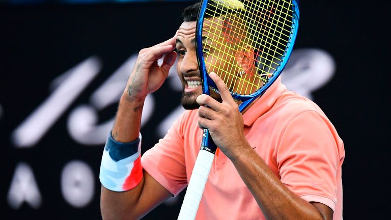 Kyrgios levelled up against Nadal before running out of steam