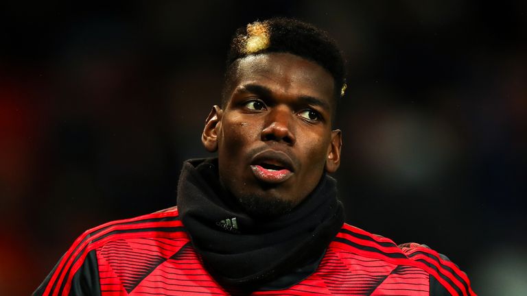 Pogba sufrió una lesión en el pie a principios de la temporada y no ha jugado desde el Boxing Day