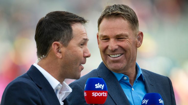 Ricky Ponting and Shane Warne