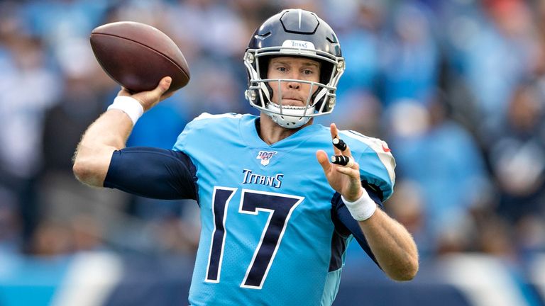 Ryan Tannehill has been airing it out for the Titans since he entered the lineup