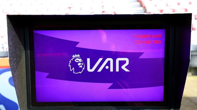 Pitchside monitor's have been used sparingly in the Premier League