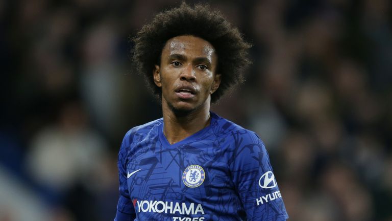 El contrato de Willian con Chelsea expira al final de la temporada