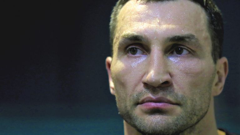 Wladimir Klitschko se estaba preparando para defender sus títulos mundiales de peso pesado 