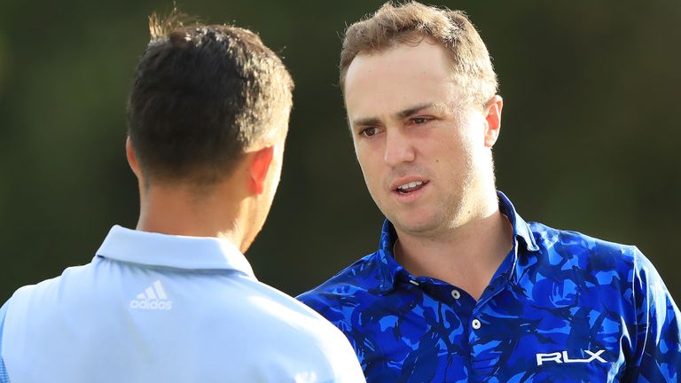   Thomas jugó junto a Schauffele en la jornada inaugural