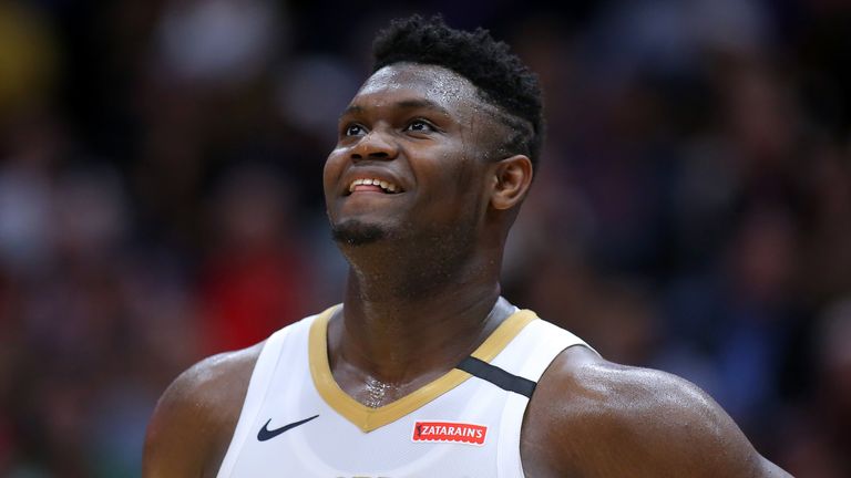 Zion Williamson disfrutó de su primera victoria con los pelícanos de Nueva Orleans