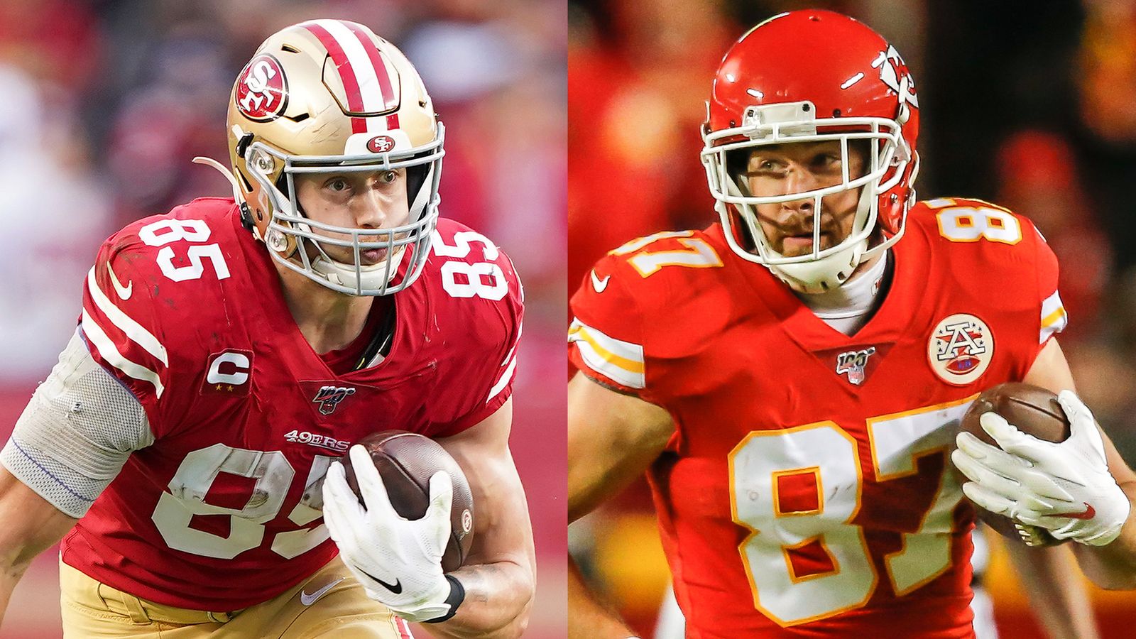 Where PFF ranks 49ers' George Kittle, Chiefs' Travis Kelce among the NFL's  best tight ends