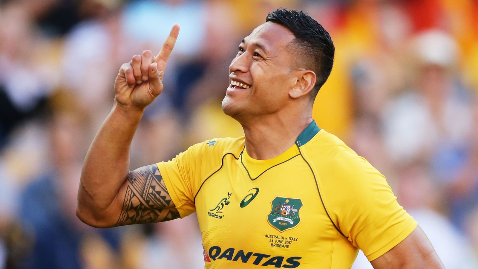 Israel Folau To Train With Catalans Dragons After Super League Move Rugby League News Sky Sports