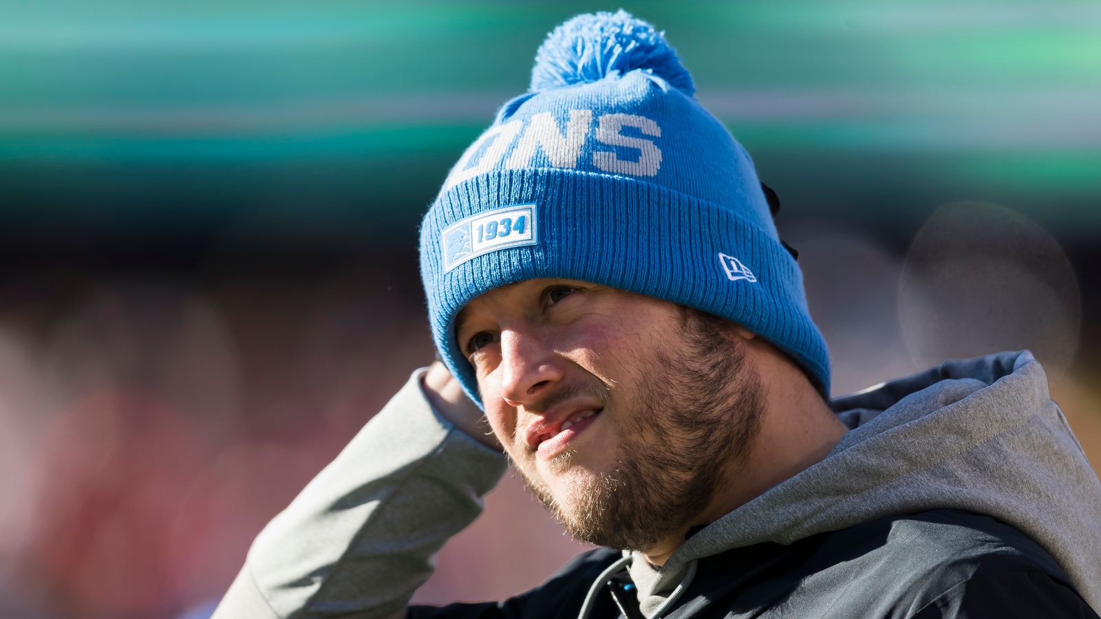 Detroit Lions general manager Bob Quinn is standing by Matthew Stafford  after a disappoint