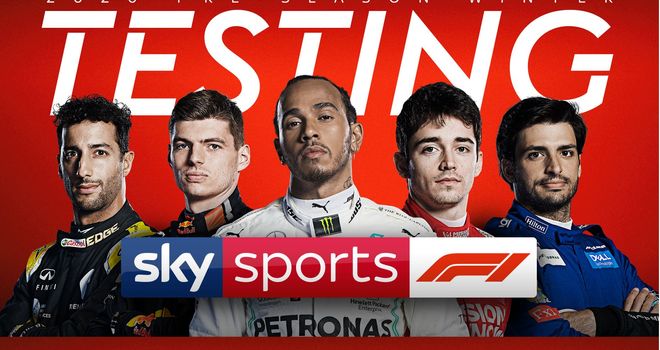 F1 Testing live: When and how to watch on Sky Sports F1 | Watch Sky ...