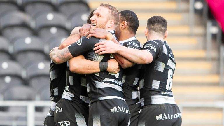 Hull FC took the lead through Carlos Tuimavave's try