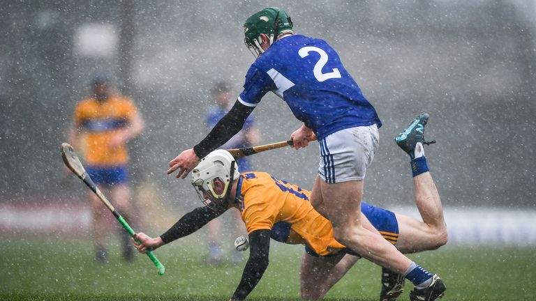 The Cusack Park tie in difficult conditions was perhaps Laois' most positive performance