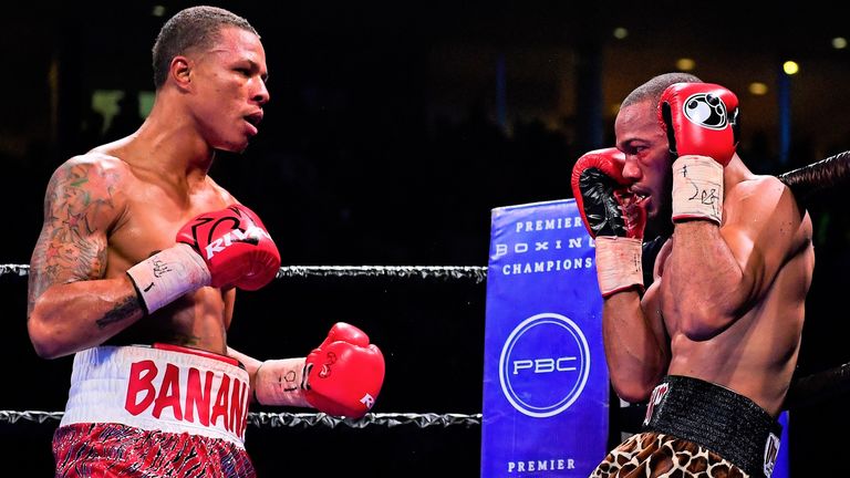 Rosario halted Julian Williams to take IBF and WBA super-welterweight titles