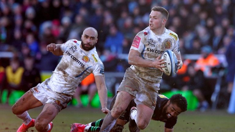 Sam Simmonds was in fine form for Exeter Chiefs