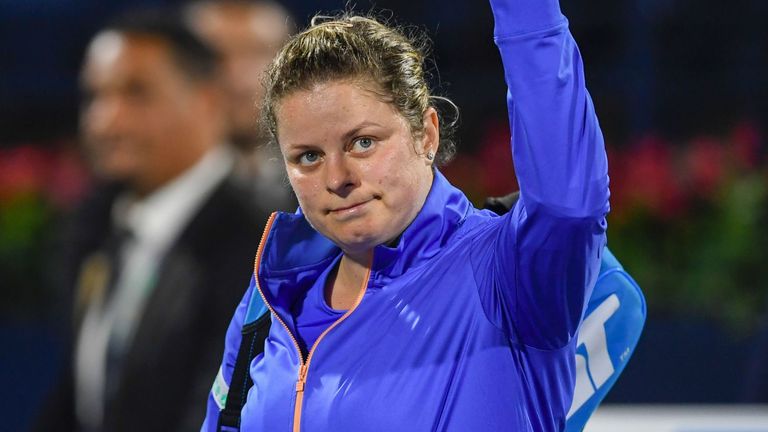 Kim Clijsters tuvo un buen presentimiento después de su primer WTA Tour
partido en ocho años