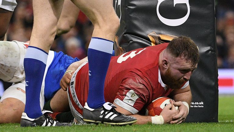 When prop Dillon Lewis got over for a converted try, France led by just one point