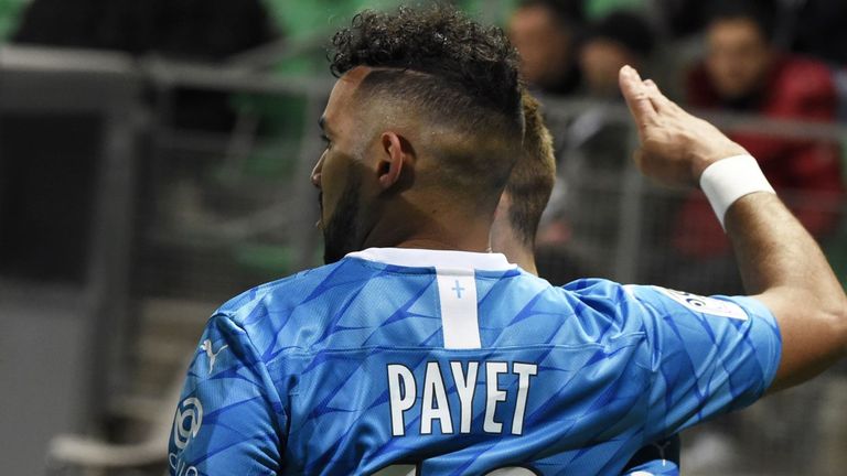 Payet marcó un excelente gol para Marsella contra Saint-Etienne