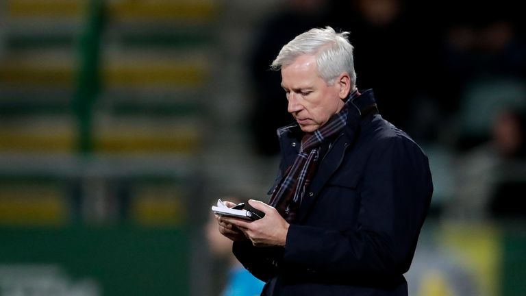 Alan Pardew's Den Haag were in a relegation dogfight before football was suspended