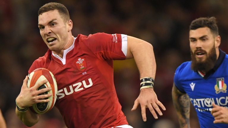 George North ha anotado 40 intentos en 95 juegos para Gales