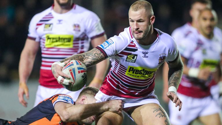 Zak Hardaker tasted defeat on his return to Castleford