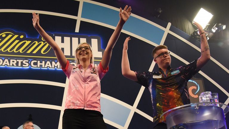 Ted Evetts was magnanimous in defeat at Ally Pally