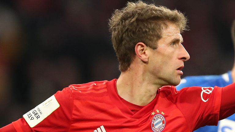 Thomas Muller también anotó por el Bayern en la copa