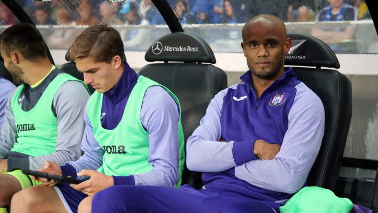 Kompany says he wants Anderlecht to play a 'modern style of football'