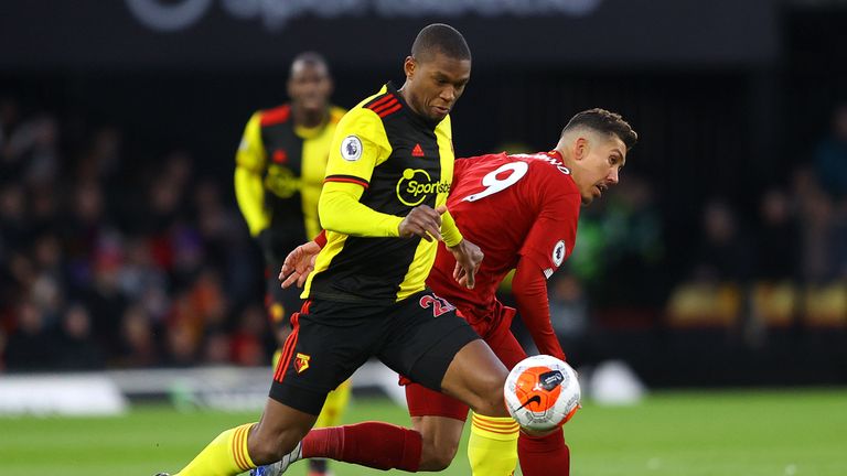 Watford inflicted Liverpool's first Premeir League loss of the season in February