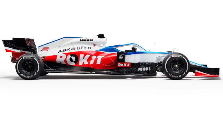     Williams' 2020 car, FW43