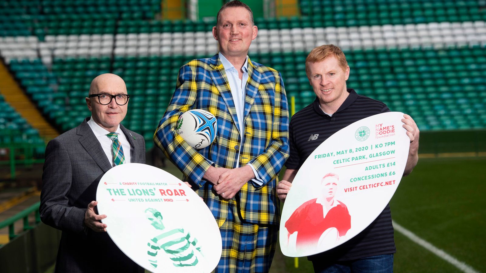 Celtic and Doddie to host MND fundraiser