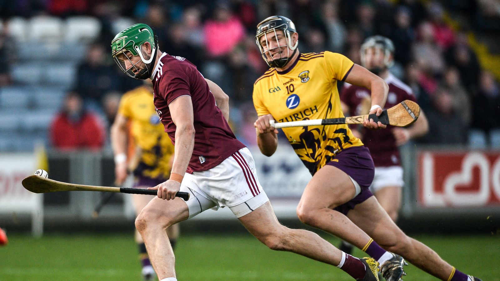 National Hurling League quarterfinals Wexford and Kilkenny get home