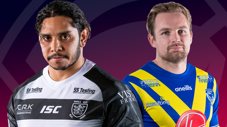 Hull FC and Warrington clash at the KCOM Stadium on Thursday