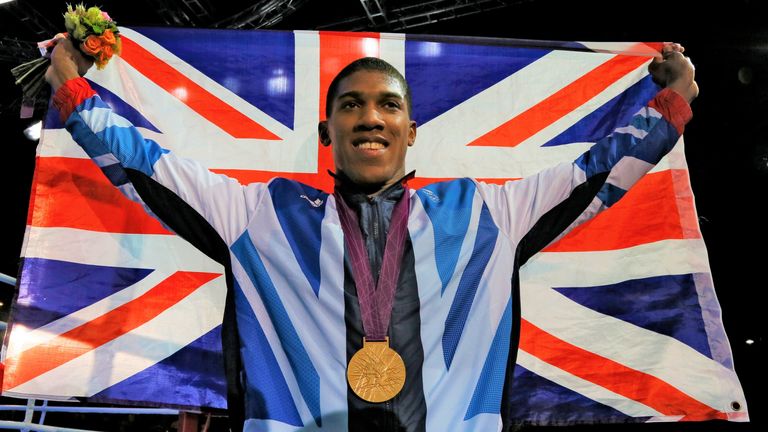 Joshua reclamaría la medalla de oro en los Juegos Olímpicos de Londres 2012 