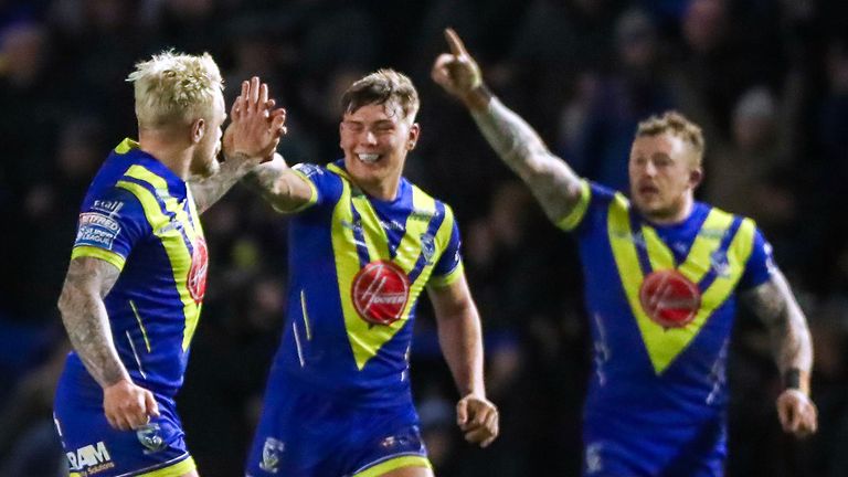 Watch highlights of Warrington's win over Castleford in Super League