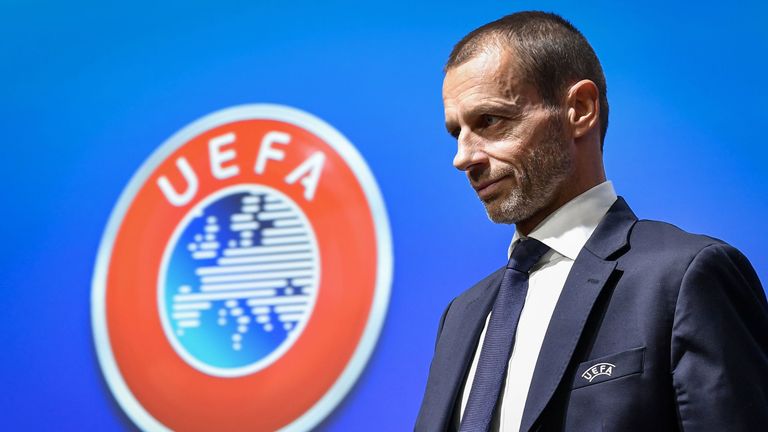 El presidente de la UEFA, Aleksander Ceferin, dice que la temporada puede perderse si las ligas no pueden reiniciarse a fines de junio