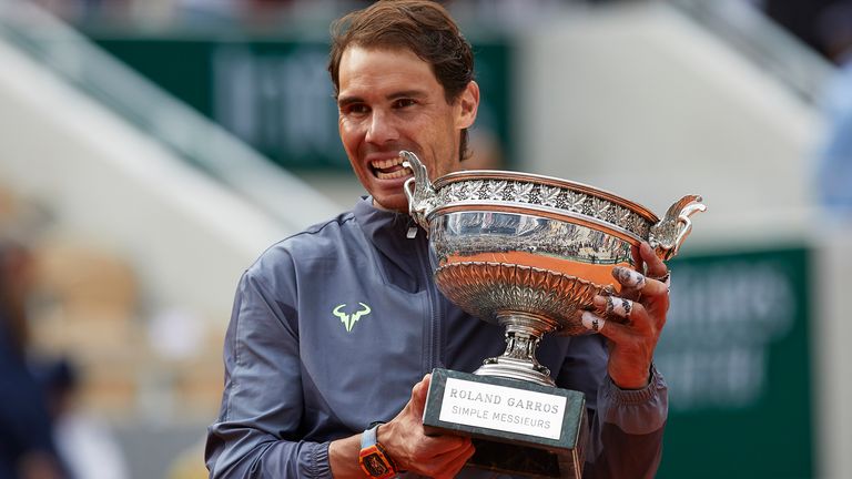 Rafael Nadal won last year's French Open