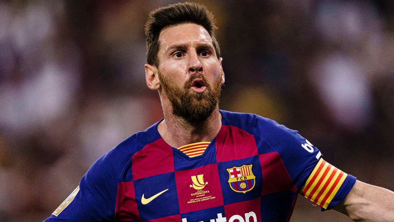 Lionel Messi ha marcado 24 goles en 31 partidos con el Barcelona esta temporada