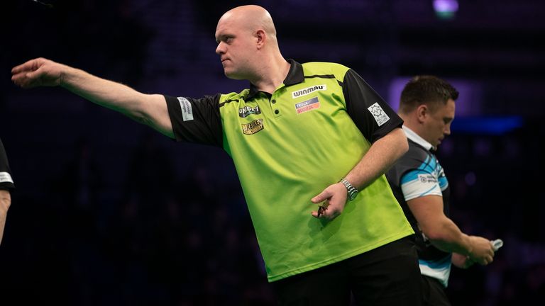 Michael van Gerwen is determined to hit the ground running on his return