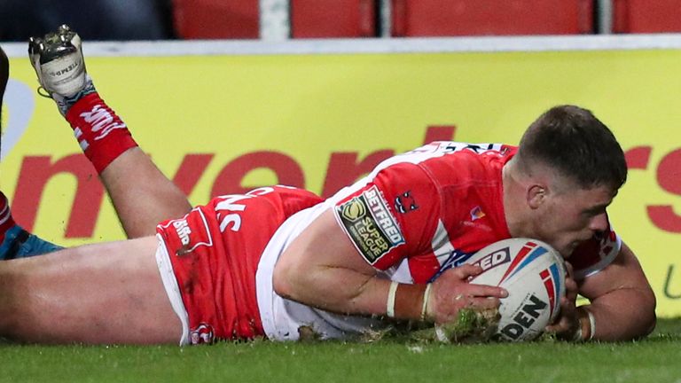 Morgan Knowles got the second try for St Helens