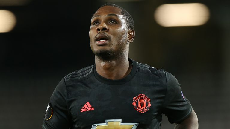 Odion Ighalo llegó al Manchester United el día de la fecha límite de transferencia de enero