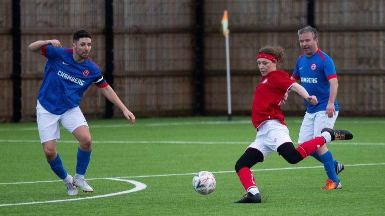 Bristol City Panthers FC are one of the LGBT+-inclusive clubs making football more welcoming for trans players like Sammy Walker