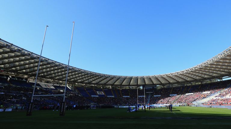 The Six Nations match between Italy and England in Rome's Stadio Olimpico has been postponed