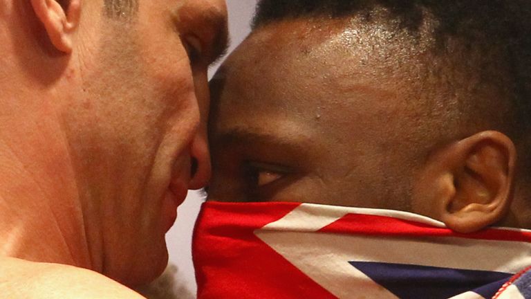 Derek Chisora challenged Vitali Klitschko in Munich in February 2012