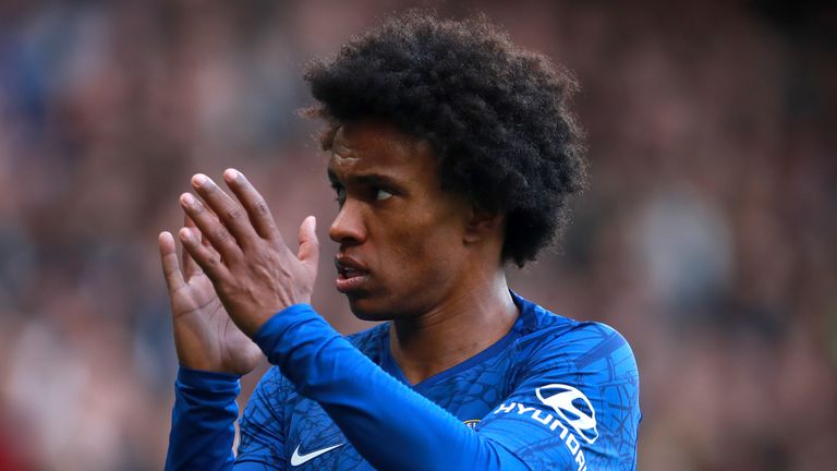 El contrato de Willian en Chelsea expira este verano