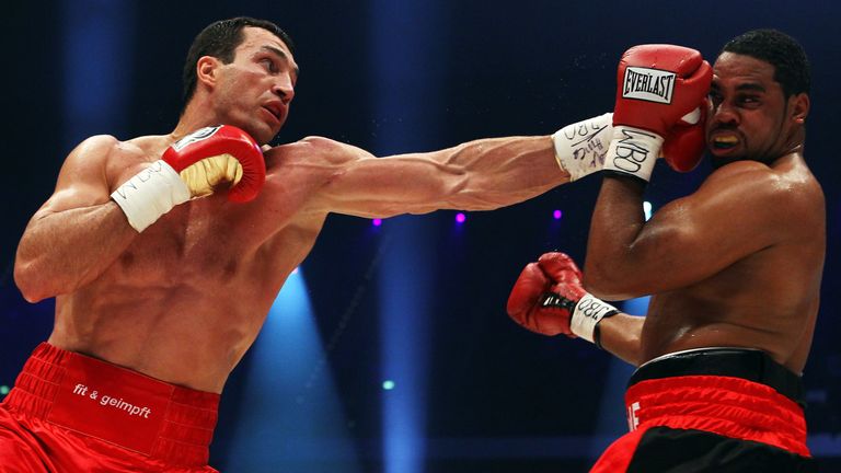 Wladimir Klitschko controló toda la pelea contra Eddie Chambers